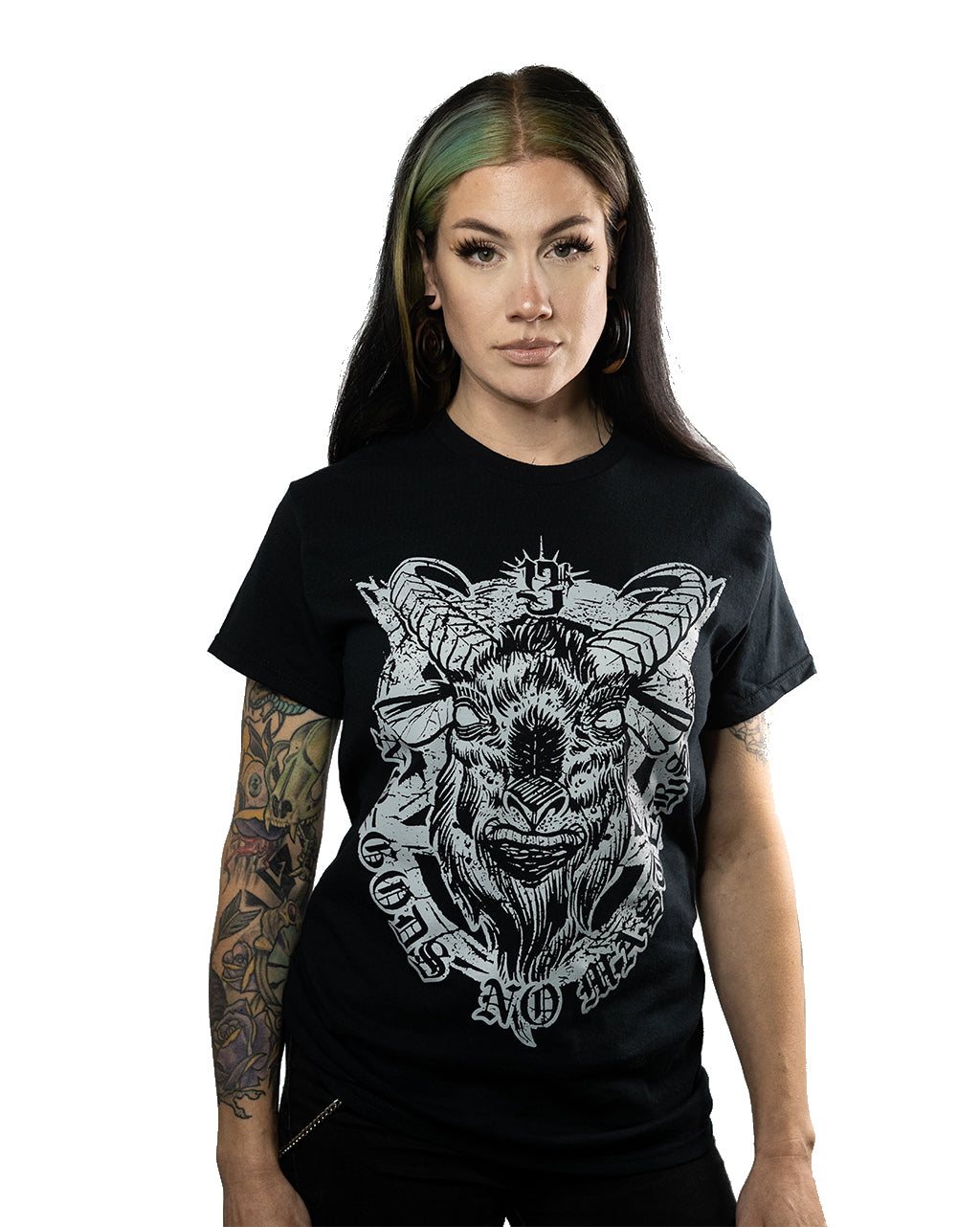 No Gods No Masters / Baphomet T-Shirt