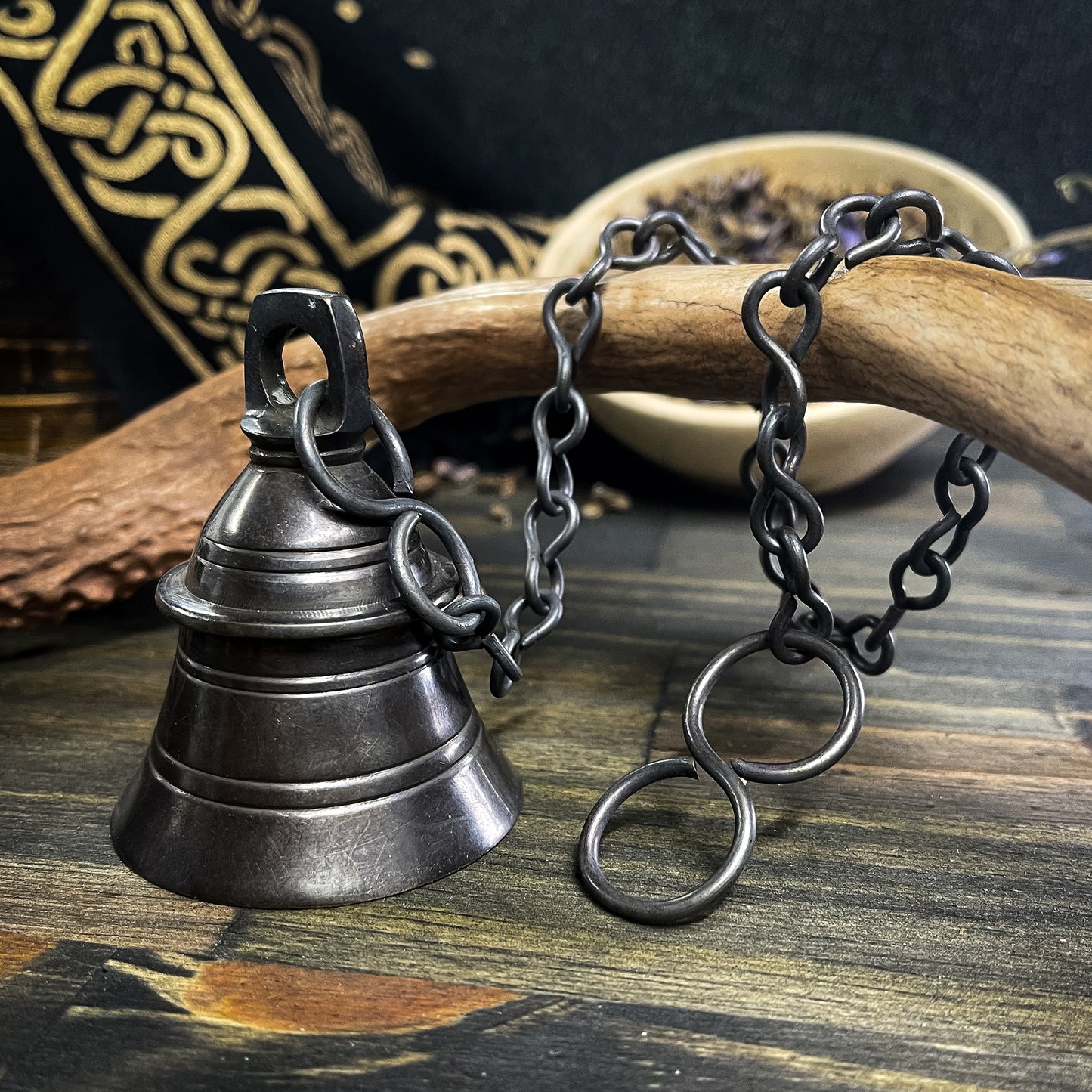 Brass Hanging Altar Bell